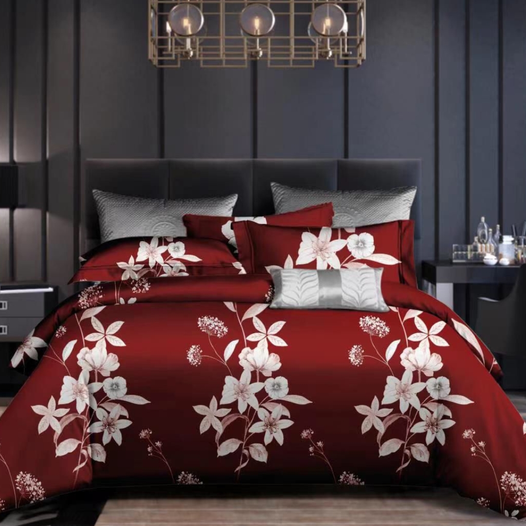 Red-Rose-Bedsheet