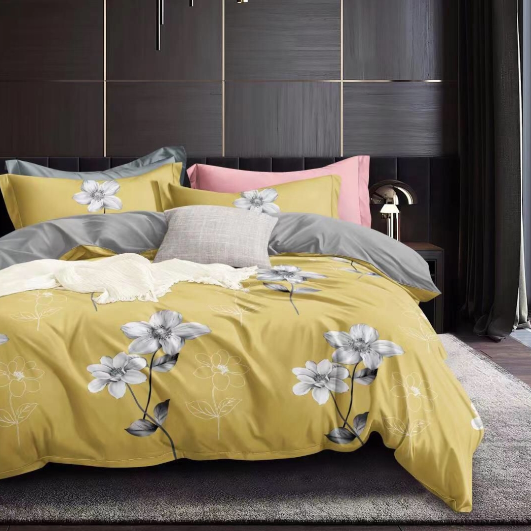 Yellow-Rose-Bedsheet