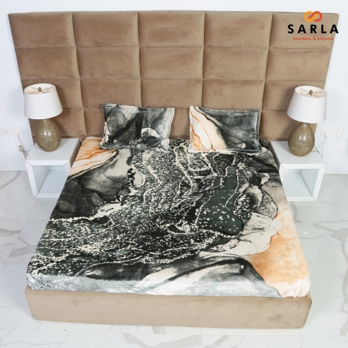 orange-green-pashmina-bed-sheet-1